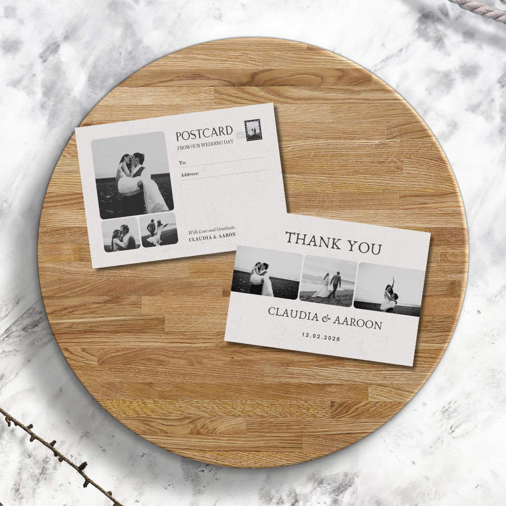 Postcard Style | Wedding Suite Template | Digital Download