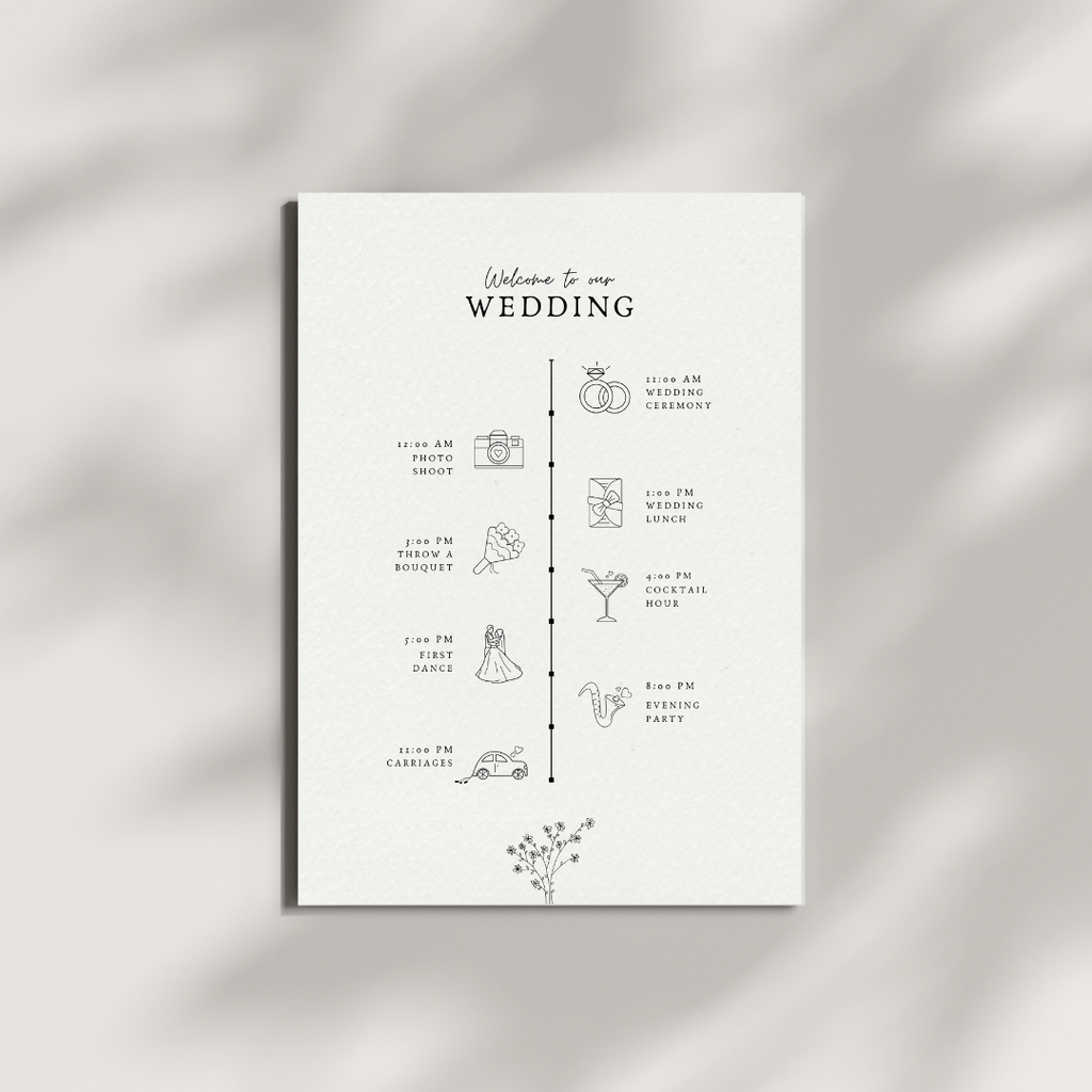 Handwriting Style | Wedding Suite Template | Digital Download